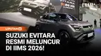 Suzuki resmi meluncurkan eVitara di ajang IIMS 2026. Mobil listrik pertama Suzuki di Indonesia ini dibekali baterai 61 kWh dengan jarak tempuh hingga 428 kilometer dan dipasarkan dengan harga mulai Rp755 juta.