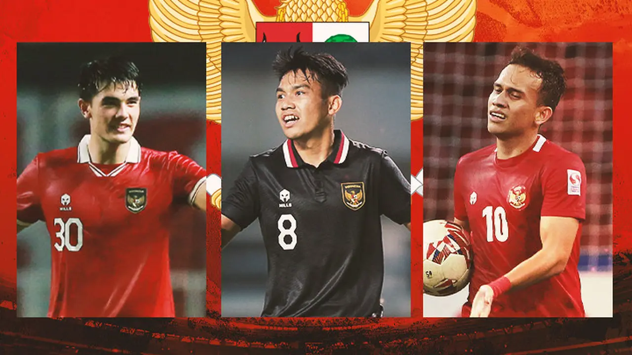 Timnas Indonesia - Elkan Baggott, Egy Maulana Vikri, dan Witan Sulaeman