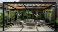 8 Desain Pergola Belakang Rumah agar Terasa Lebih Sejuk, Inspirasi Gaya Minimalis hingga Tropis