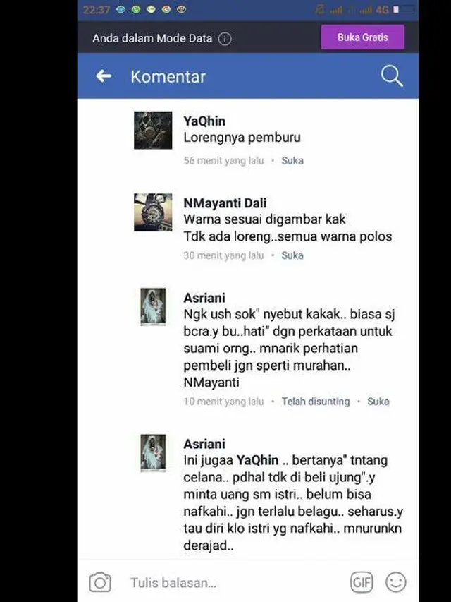 [Bintang] Suami Belanja Online, Istri Ngamuk karena Si Penjual Panggil Suami dengan Sebutan Kak
