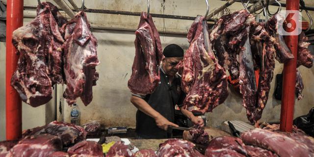 Harga Pangan Hari Ini 25 Februari 2026, Daging Sapi Tembus Segini
