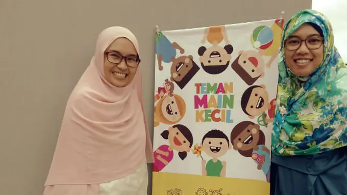Dua pendiri Taman Main Kecil/Vemale.com