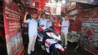 Federal Oil Center (FOC) Eka Motor yang menjadi pemenang nasional program apresiasi Federal Racing Matic. (ist)