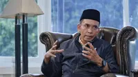 Ketua Harian Nasional Partai Perindo Tuan Guru Bajang Muhammad Zainul Majdi. (Liputan6.com/Angga Yuniar)