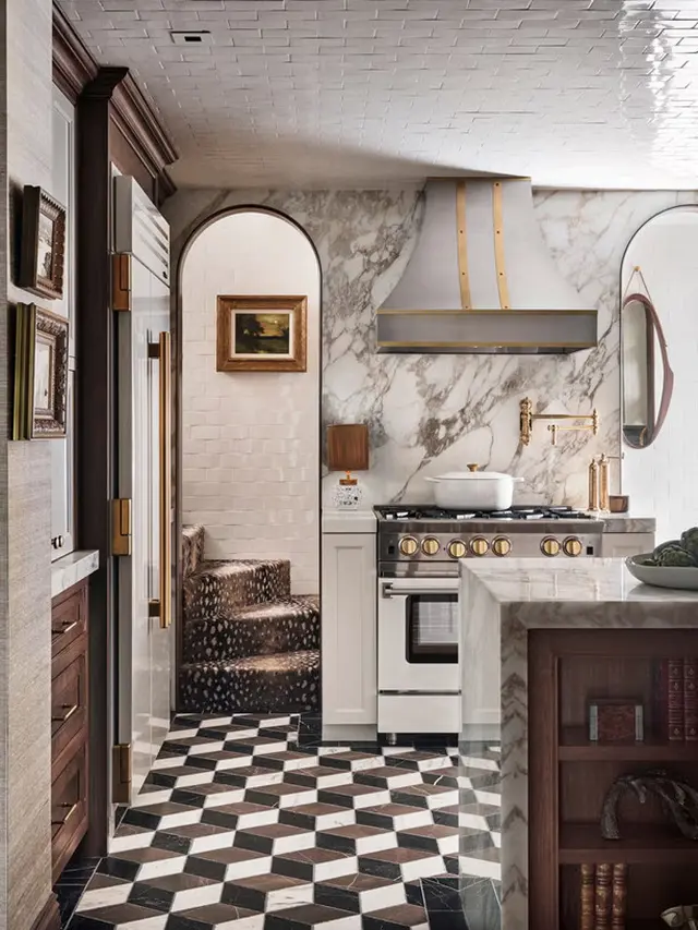 11 Inspirasi Lantai Dapur Aesthetic yang Tahan Lama dan Menawan