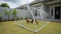 9 Ide Kandang Ayam Portable yang Mudah Dipindahkan untuk Sistem Umbaran, Hemat Pakan dan Lahan