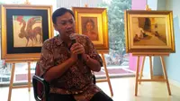 Galeri Apik Sandingkan Lukisan dengan Kain Antik