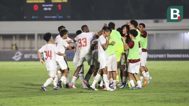 Timnas China U-20 vs Timnas Indonesia U-20: Laga Kedua Uji Coba Internasional