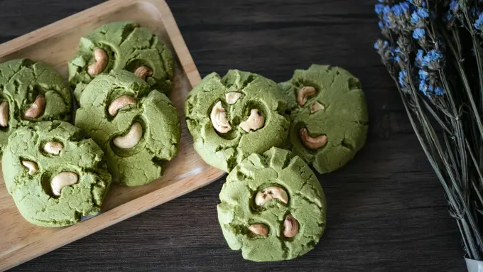 Kue kering greentea