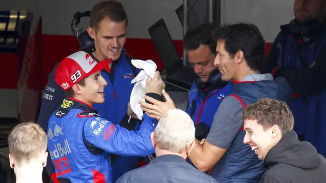 Marc Marquez Jajal Mobil Formula 1 di Austria