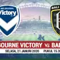 AFC Champions League - Melbourne Victory Vs Bali United (Bola.com/Adreanus Titus)