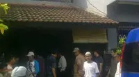 Rumah di Tangerang, diduga pabrik narkotika. (Liputan6.com/Naomi Trisna)