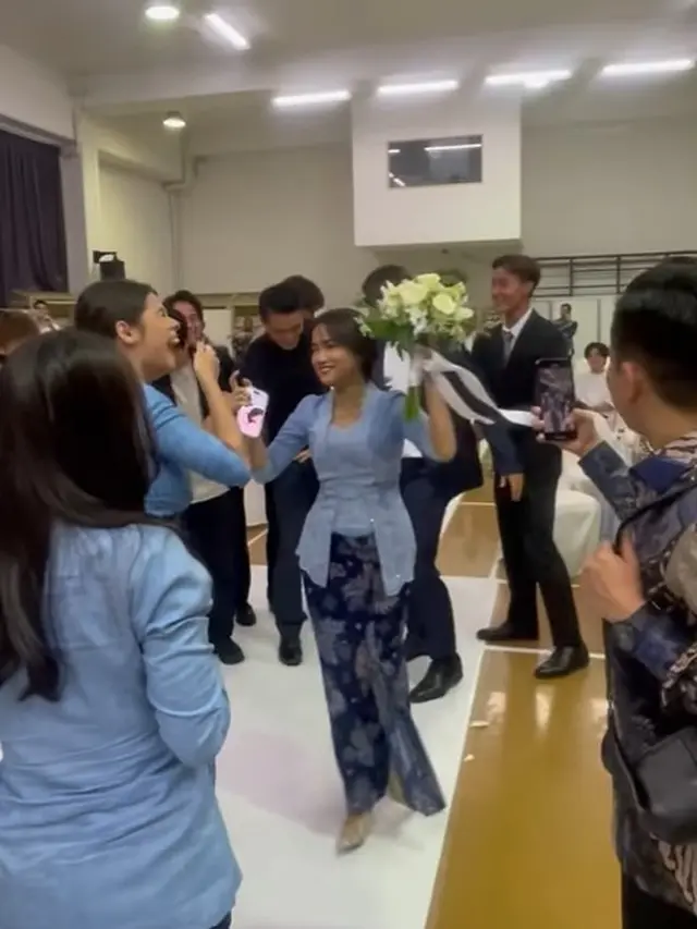 Fuji Utami kala menjadi bridesmaid (Instagram/fuji_an)