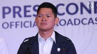 Ketua INAPGOC, Raja Sapta Oktohari saat jumpa pers di SCTV Tower, Jakarta, Kamis, (8/2/2018). Emtek Group akan menayangkan siaran Asian Games 2018. (Liputan6.com/Helmi Fithriansyah)