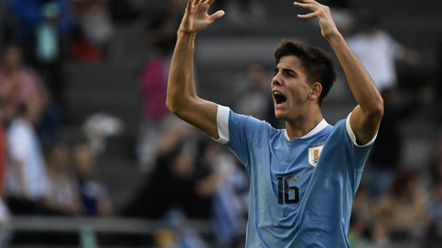 Bek Uruguay di Piala Dunia U-20 2023 Facundo Gonzalez