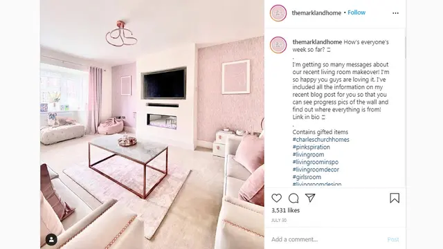 Perempuan di Inggris Habiskan Rp956 Juta untuk Sulap Rumah Jadi Serba Pink