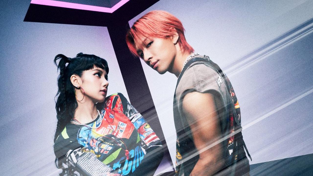 Poster lagu kolaborasi Taeyang Bigbang dan Lisa Blackpink yang berjudul Shoong.