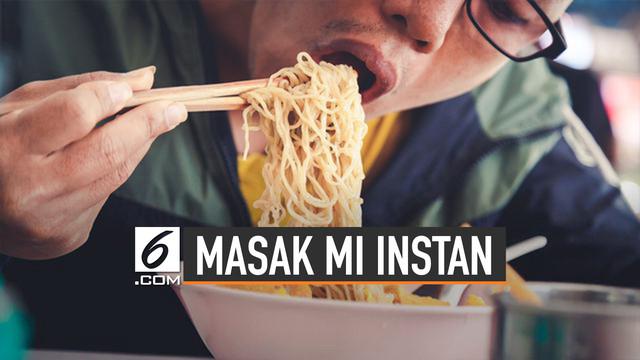 Banyak anggapan bahwa mi instan memiliki efek buruk untuk kesehatan. Salah satu yang menyebabkan kurang sehat adalah kandungan natrium.