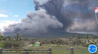 Gunung Lewotobi Laki-Laki kembali erupsi dahsyat Kamis (7/11/2024) pukul 10.48 Wita. (Liputan6.com/ Dok PVMBG)
