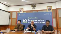 Konferensi pers Kementerian Koperasi dan Usaha Kecil Menengah, Kamis (3/10/2024). (Foto: Tim Bisnis)