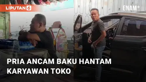 VIDEO: Pria Ingin Tukar Barang Marah-Marah, Ancam Baku Hantam Karyawan Toko Di Medan