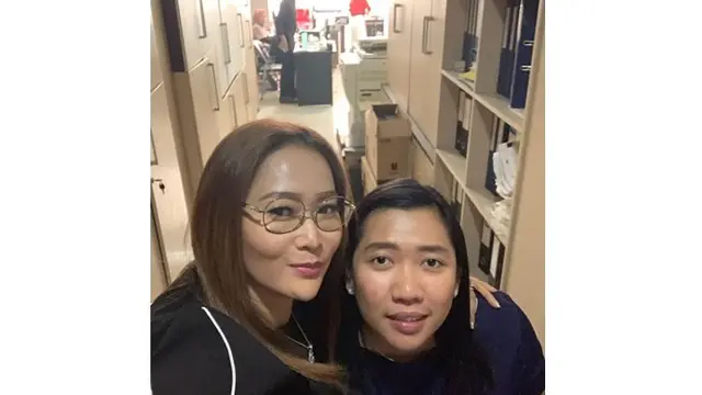 Di kantor Inul juga terdapat ruangan khusus untuk menyimpan berkas-berkas penting.