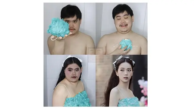 6 Cosplay Low Budget Jadi Artis Cewek Korea Ini Kocak