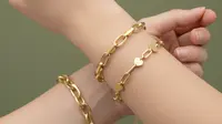 7 Model Gelang Rantai Emas Hollow Ringan Investasi Jangka Pendek Paling Menguntungkan
