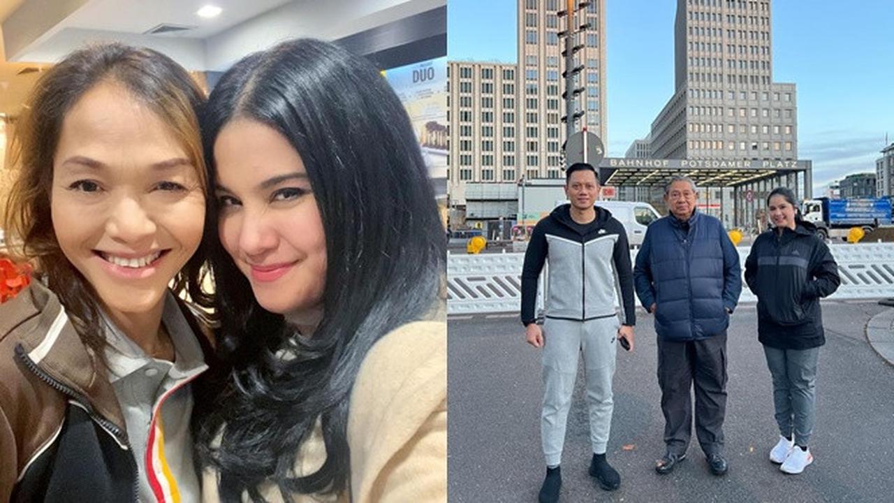 6 Potret Kegiatan Annisa Pohan Ketika di Jerman, Temui Langsung Bunda Corla