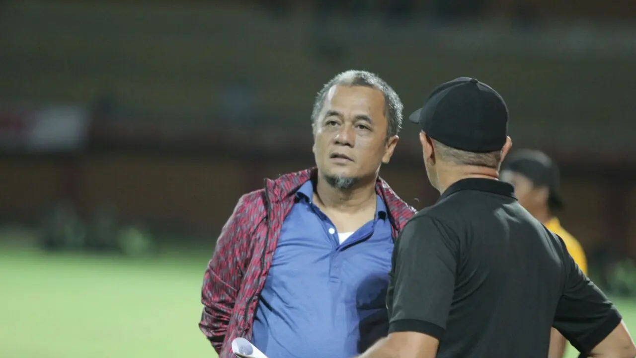 Manajer Madura United (MU) Haruna Soemitroe