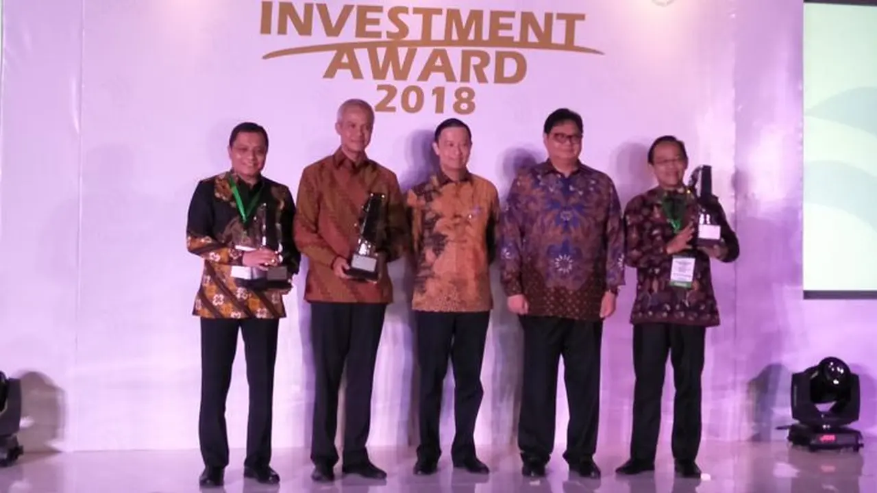 BKPM memberikan penghargaan kepada PTSP Terbaik Tingkat Provinsi, Kabupaten dan Kota/Kawasan Ekonomi Khusus (KEK)/Kawasan Perdagangan Bebas dan Pelabuhan Bebas (KPBPB) dalam ‎ajang Investment Award 2018.