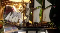 Kapal Pinisi Sulawesi merupakan satu dari sekian banyak mahakarya Indonesia. Ternyata, kapal pinisi mengandung cerita cinta di dalamnya (Liputan6/Vinsensia Dianawanti)