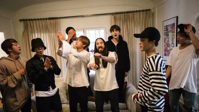 [Bintang] BTS dan Steve Aoki