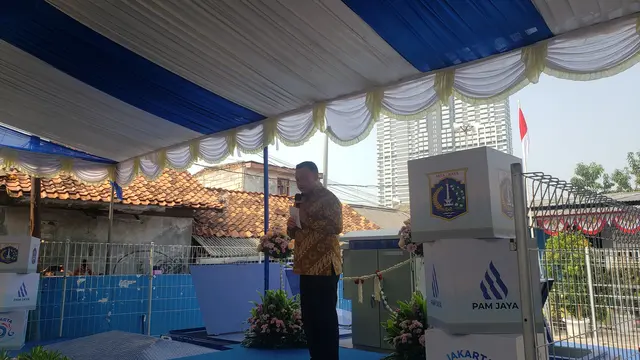 Ungkapan terimakasih Hendra Hidayat atas hasil dari kinerja PAM Jaya