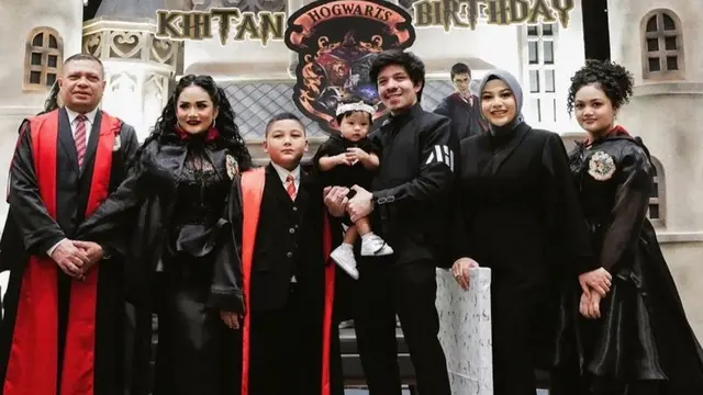 Potret Selebriti Hadiri Ulang Tahun Kellen Anak Krisdayanti, Bertema Harry Potter