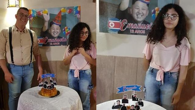 Minta Acara Ulang Tahunnya Bertema Kpop, Fans BTS Ini Malah Dapat Kejutan Serba Kim Jong Un