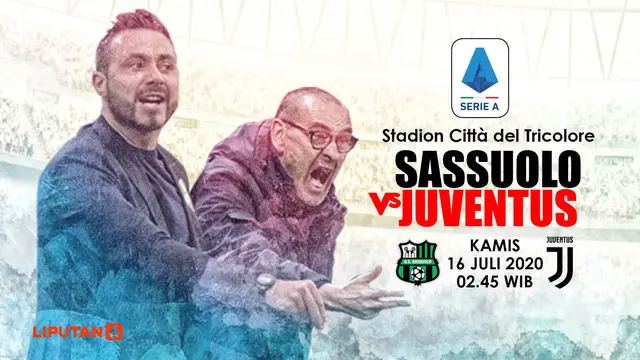 PREDIKSI SASSUOLO VS JUVENTUS