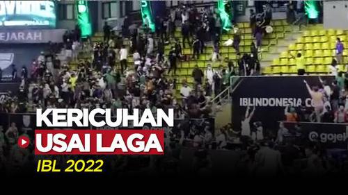 VIDEO: Laga Prawira Bandung Vs Dewa United Surabaya di IBL 2022 Sempat Diwarnai Kericuhan