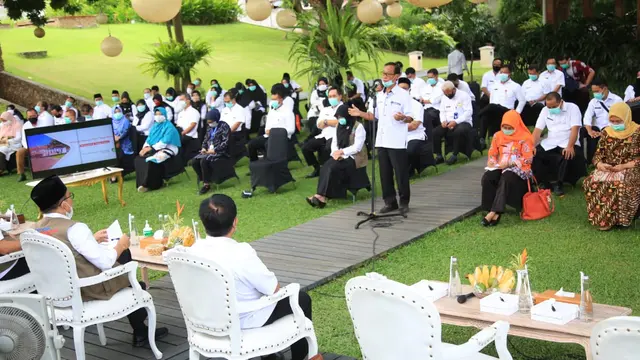 Bupati Banyuwangi Minta Masukan Dokter sampai Perawat Jelang Diberlakukan New Normal