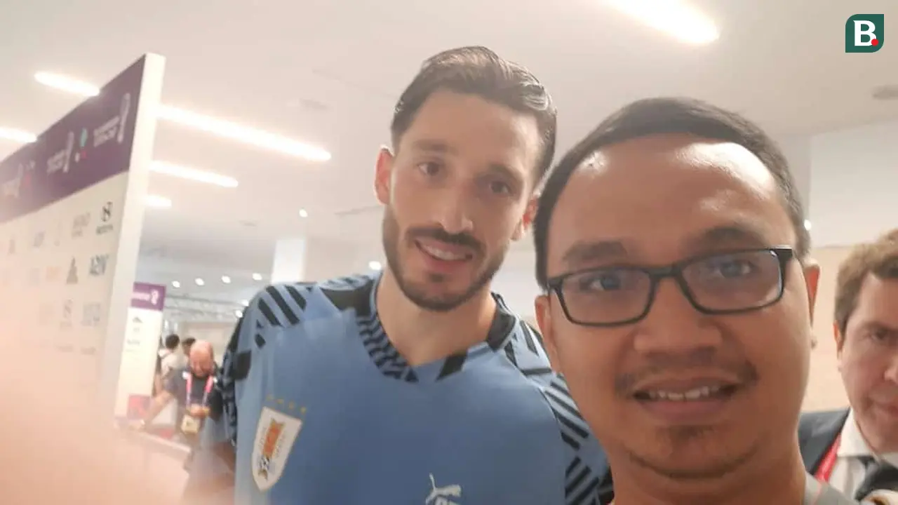 Bola.com Selfie Bareng Matias Vina