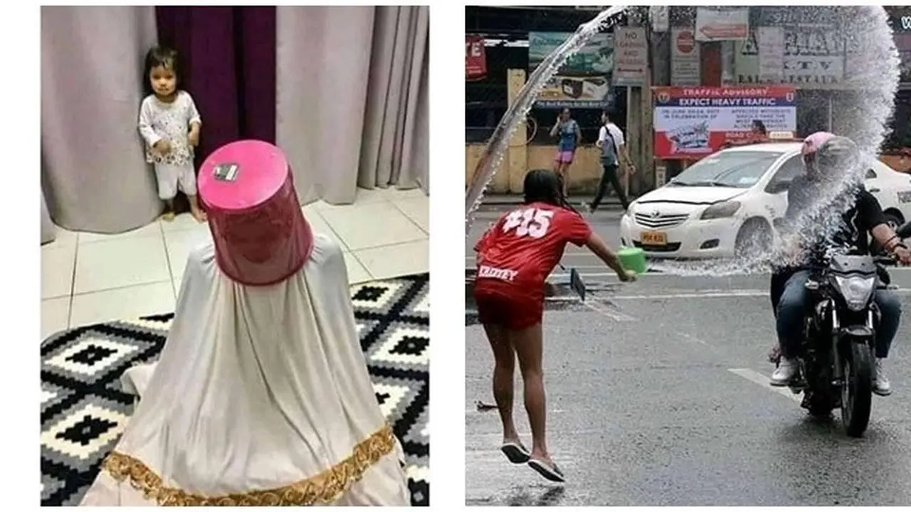 Aksi Lucu Bocah Tengil Ini Bikin Susah Nahan Ketawa