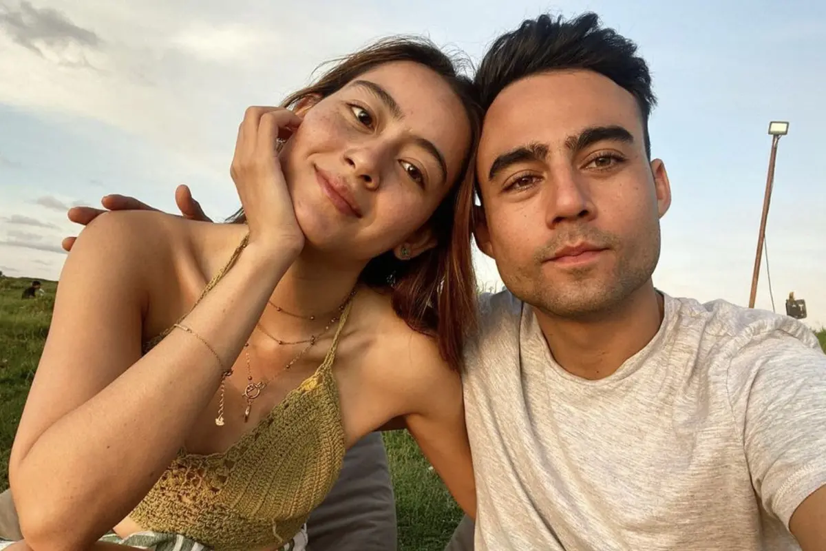 Potret Laura Theux dan Indra Brotolaras (Sumber: Instagram/laura_theux)