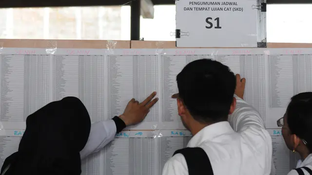 Ribuan Pelamar Ikuti Tes CPNS Kemenkumham