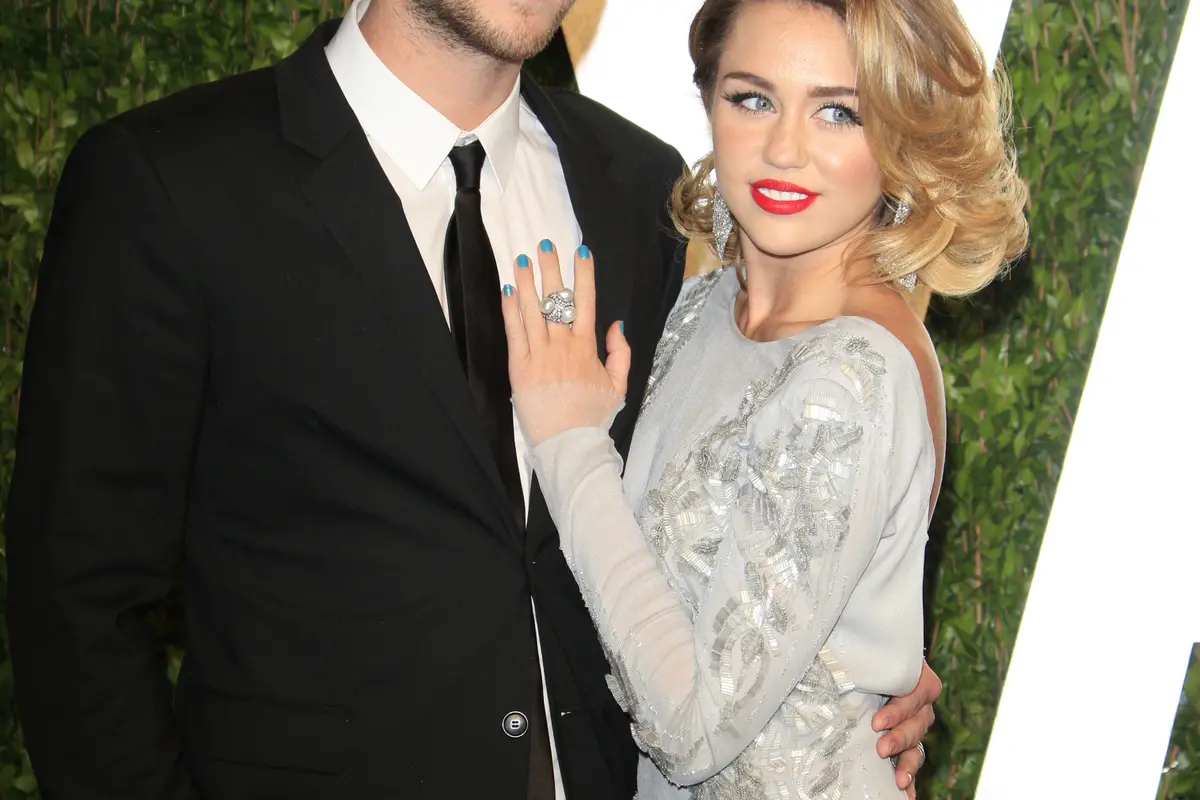 Miley Cyrus and Liam Hemsworth