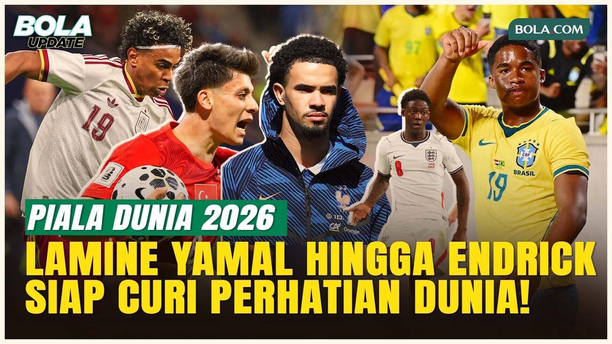 5 Wonderkid yang Akan Mengguncang Piala Dunia 2026 Generasi Baru Siap Bersinar!