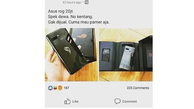 6 Status Facebook Jual Handphone Ini Nyelenehnya Bikin Tepuk Jidat