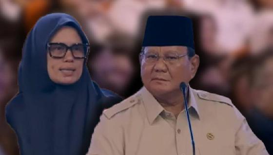 Prabowo Gemas Depan Emak-Emak, Bicara Telor Dadar Vs Ceplok di Menu MBG