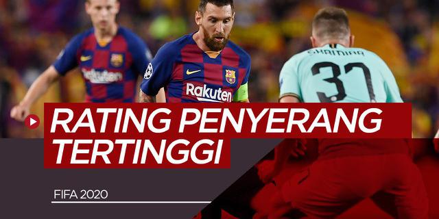 VIDEO: Rating Penyerang Tertinggi di FIFA 20