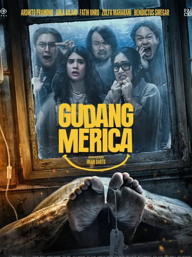 Arla Ailani dalam konferensi pers film Gudang Merica. (dok MVP Pictures - Instagram/ filmgudangmerica)