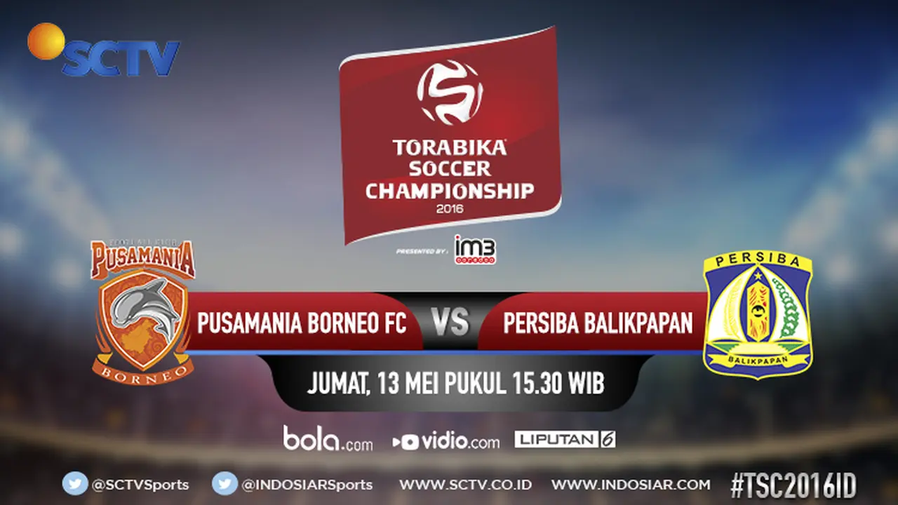 Saksikan Live Streaming Pusamania Borneo Vs Persiba di Bola.com